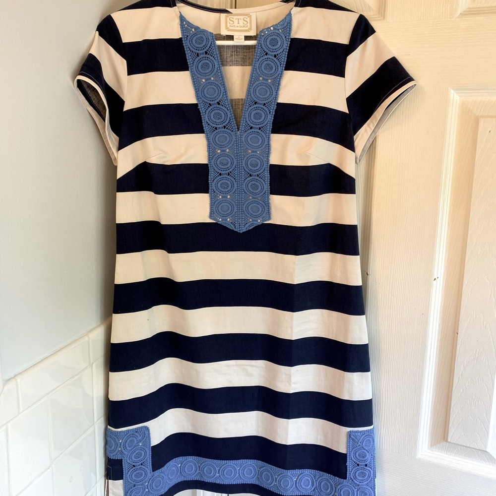 Sail to Sable striped tunic dress—NWOT
